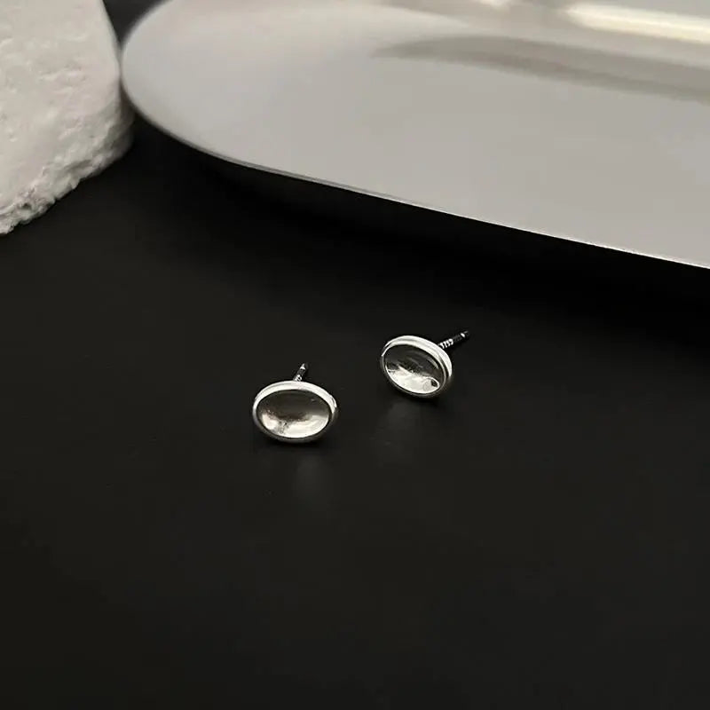 Geometric Minimalist Earrings ArtsKoreanMan