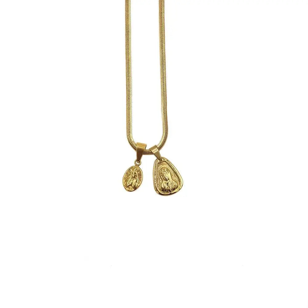 Goddess Cross Necklace ArtsKoreanMan