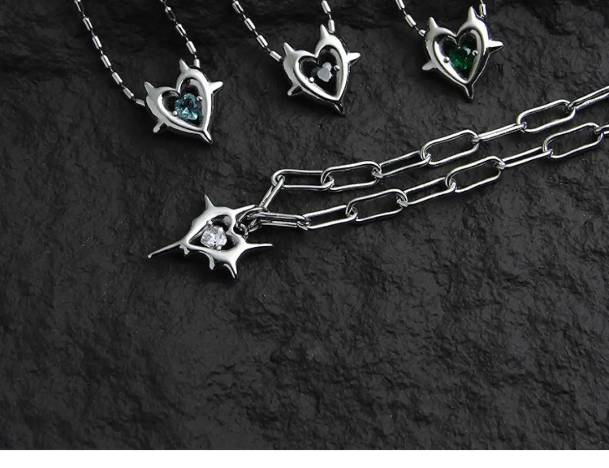 Heart Pendant Necklaces ArtsKoreanMan