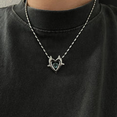 Heart Pendant Necklaces ArtsKoreanMan