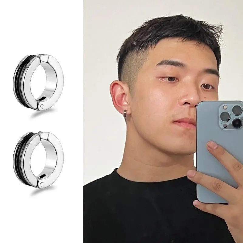 Hoop Ear Clips ArtsKoreanMan