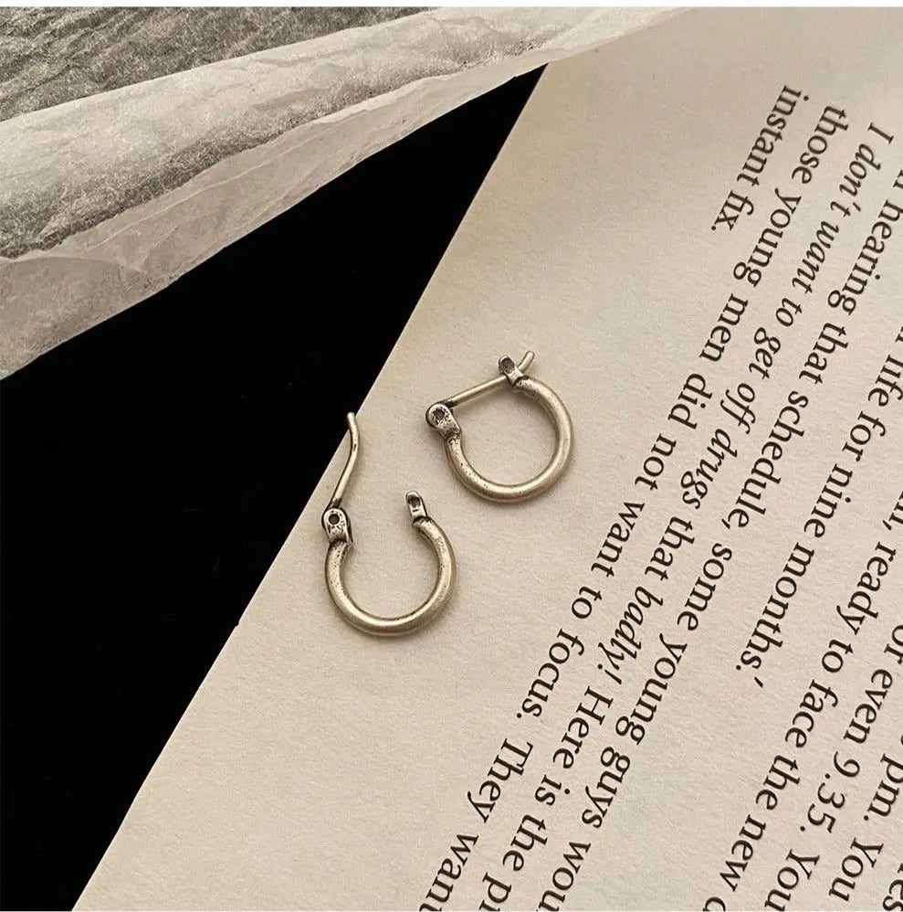 Irregular Hoop Earrings ArtsKoreanMan