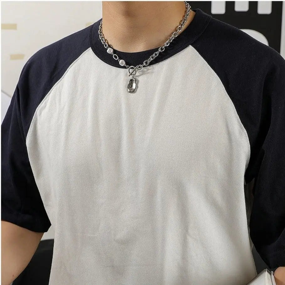 Irregular Pendant Necklace ArtsKoreanMan