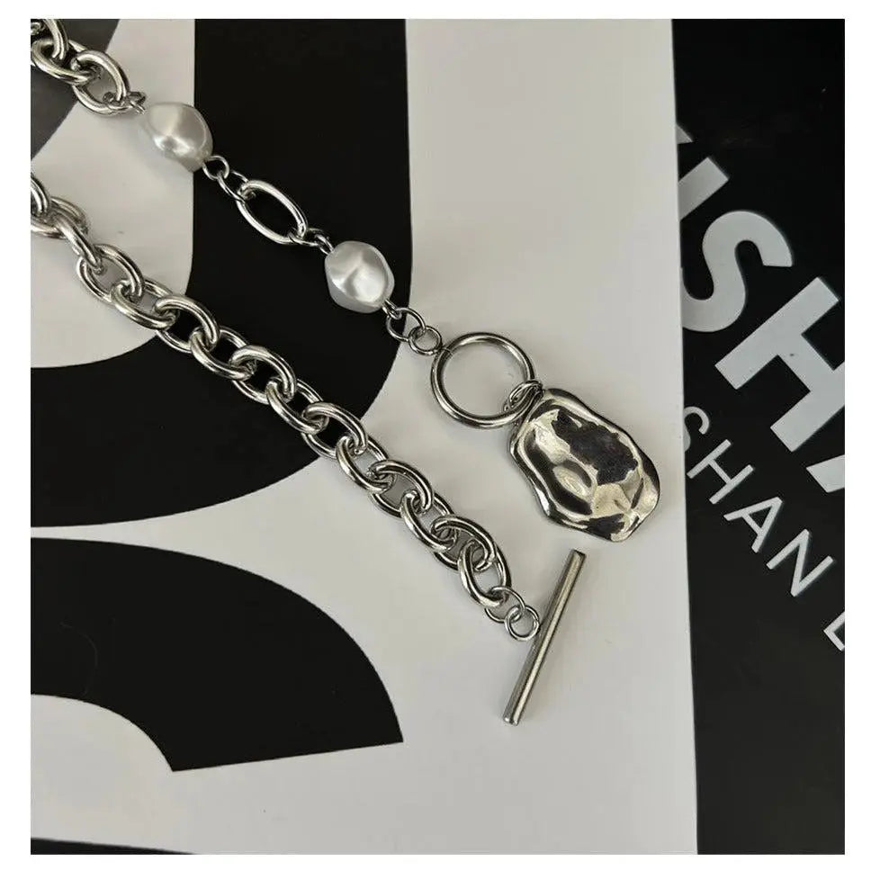 Irregular Pendant Necklace ArtsKoreanMan