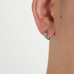 Knotted Hoop Earrings ArtsKoreanMan