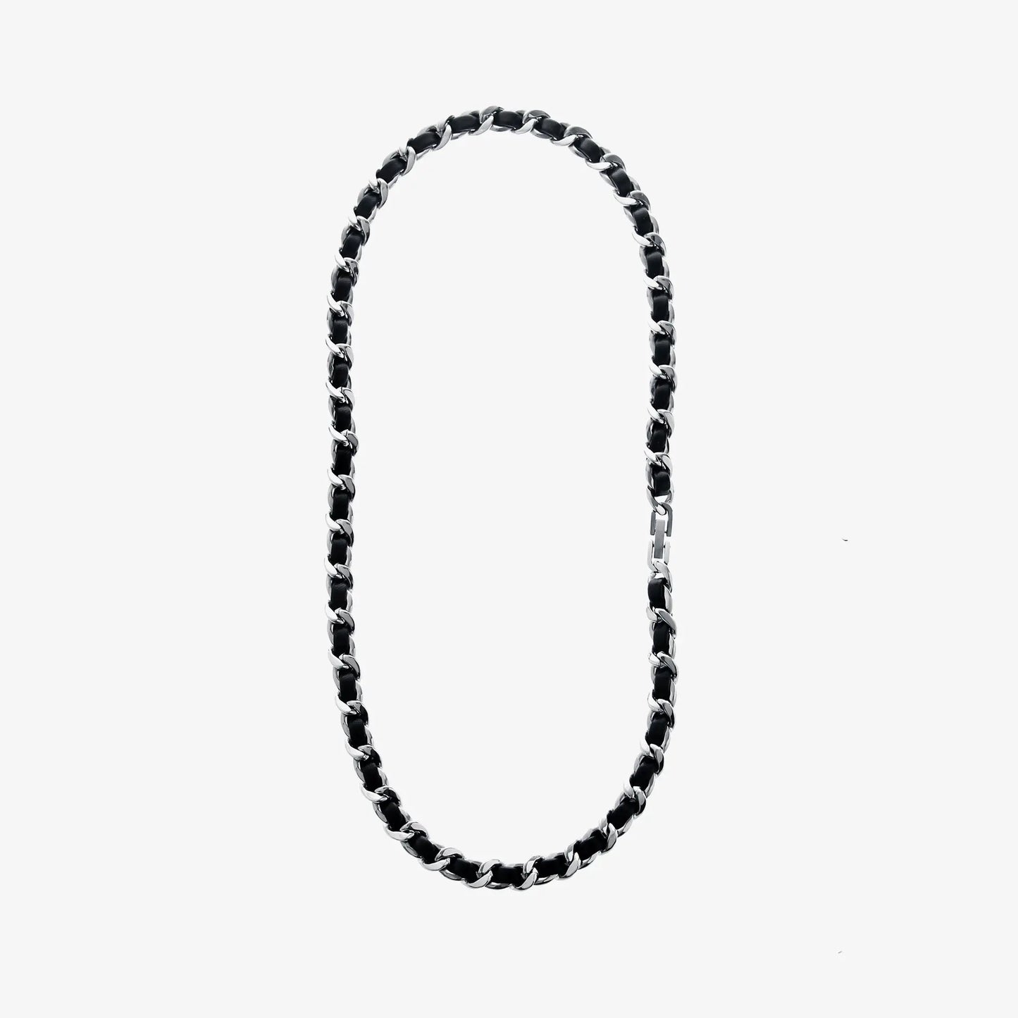 Leather Braided Cuban Chain ArtsKoreanMan