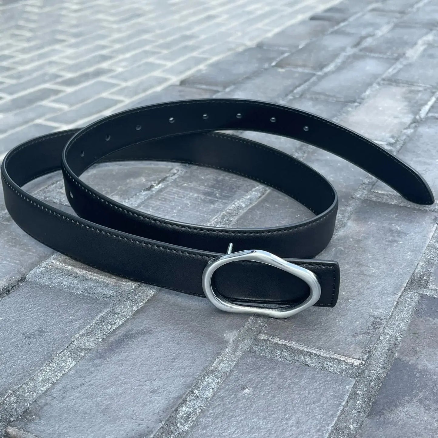 Leather Jeans Belt ArtsKoreanMan