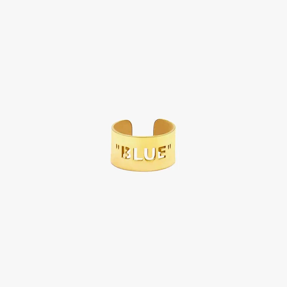 Letter Design Ring ArtsKoreanMan