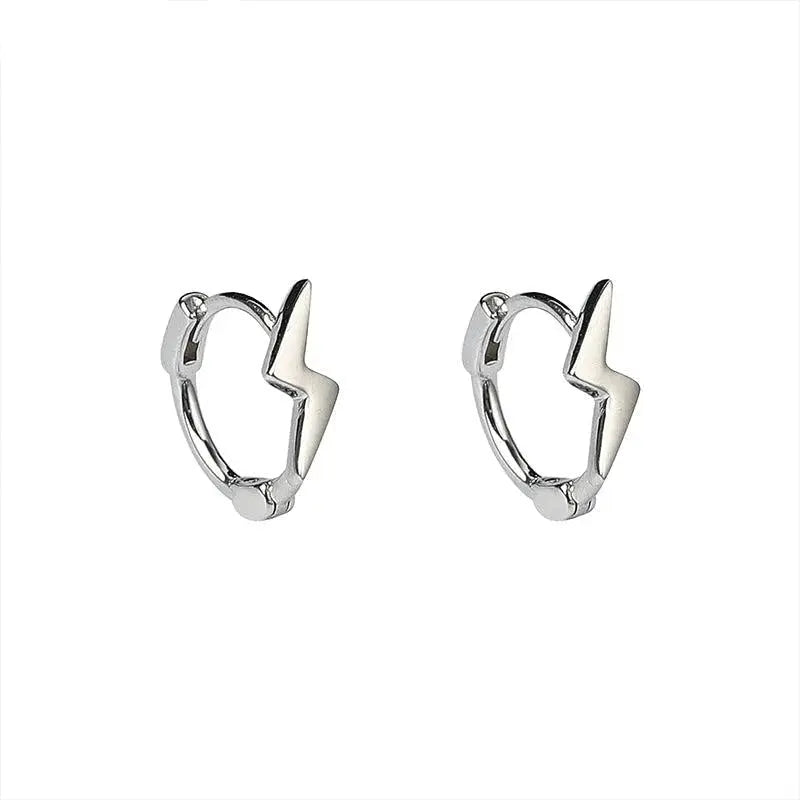 Lightning Design Earrings ArtsKoreanMan
