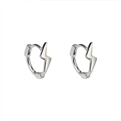 Lightning Design Earrings ArtsKoreanMan