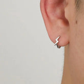 Lightning Design Earrings ArtsKoreanMan