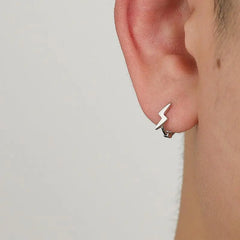 Lightning Design Earrings ArtsKoreanMan