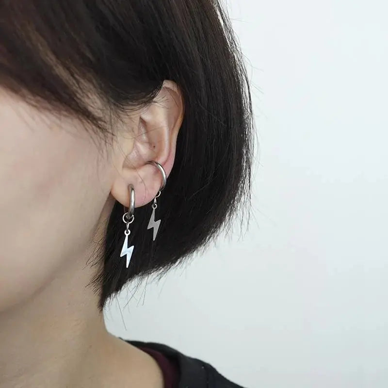 Lightning Drop Earrings ArtsKoreanMan