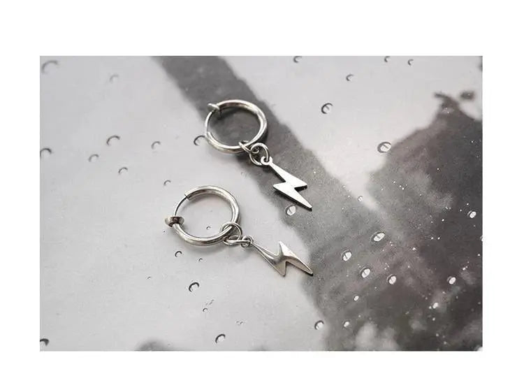 Lightning Drop Earrings ArtsKoreanMan