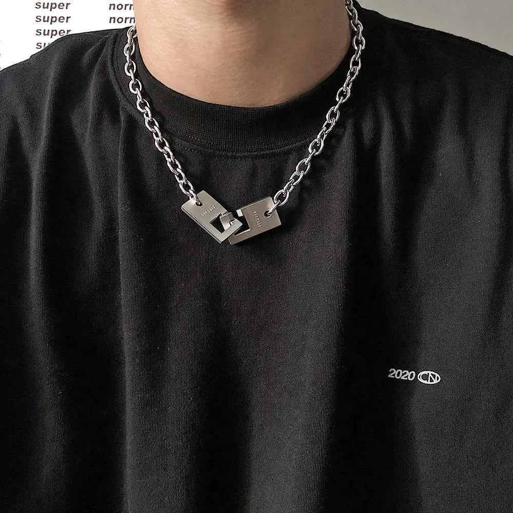 Minimalist Necklace ArtsKoreanMan