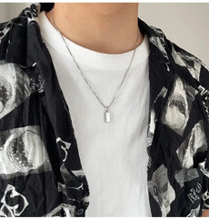 Minimalist Pendant Necklace ArtsKoreanMan