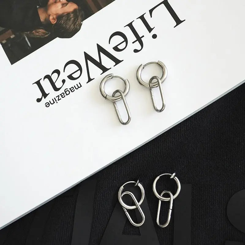 Oval Earrings ArtsKoreanMan