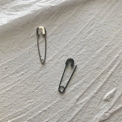 Paper Clip Shape Earrings ArtsKoreanMan