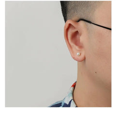 Pearl Stud Earrings ArtsKoreanMan