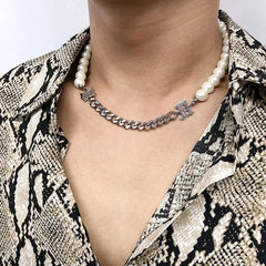 Pearl Splicing Choker ArtsKoreanMan