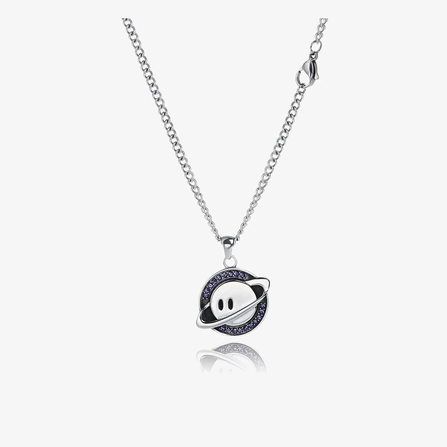 Planet Smiley Necklace ArtsKoreanMan