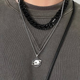 Planet Smiley Necklace ArtsKoreanMan