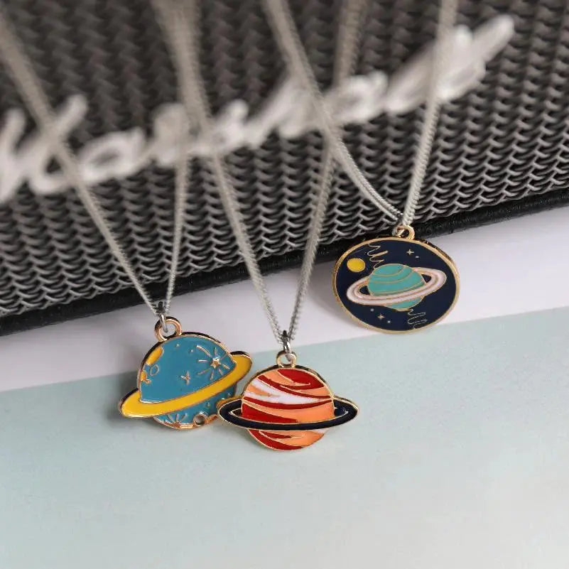 Planet Pendant Necklace ArtsKoreanMan