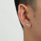 Poker Heart Shape Earrings ArtsKoreanMan
