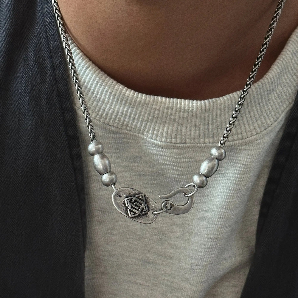 Punk Titanium Steel Necklace ArtsKoreanMan