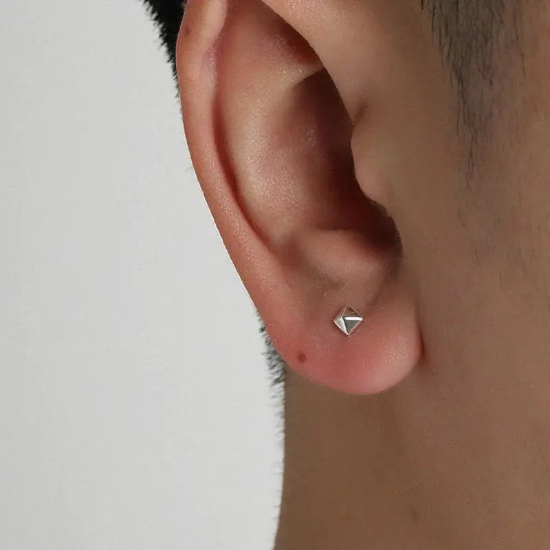 Pyramid Earrings ArtsKoreanMan