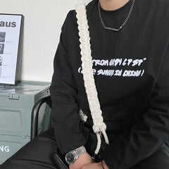 Rectangular Bar Necklace ArtsKoreanMan