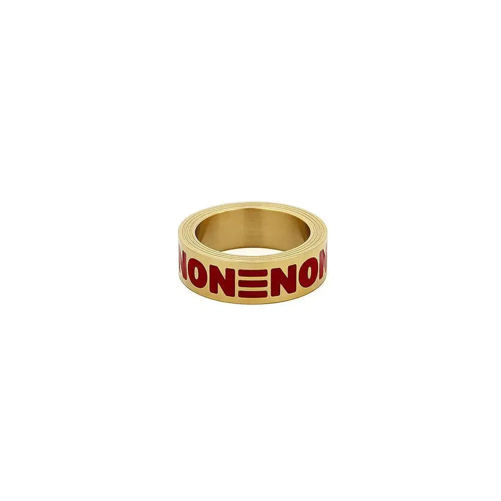 Red Letter Ring ArtsKoreanMan