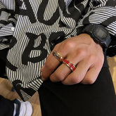 Red Letter Ring ArtsKoreanMan