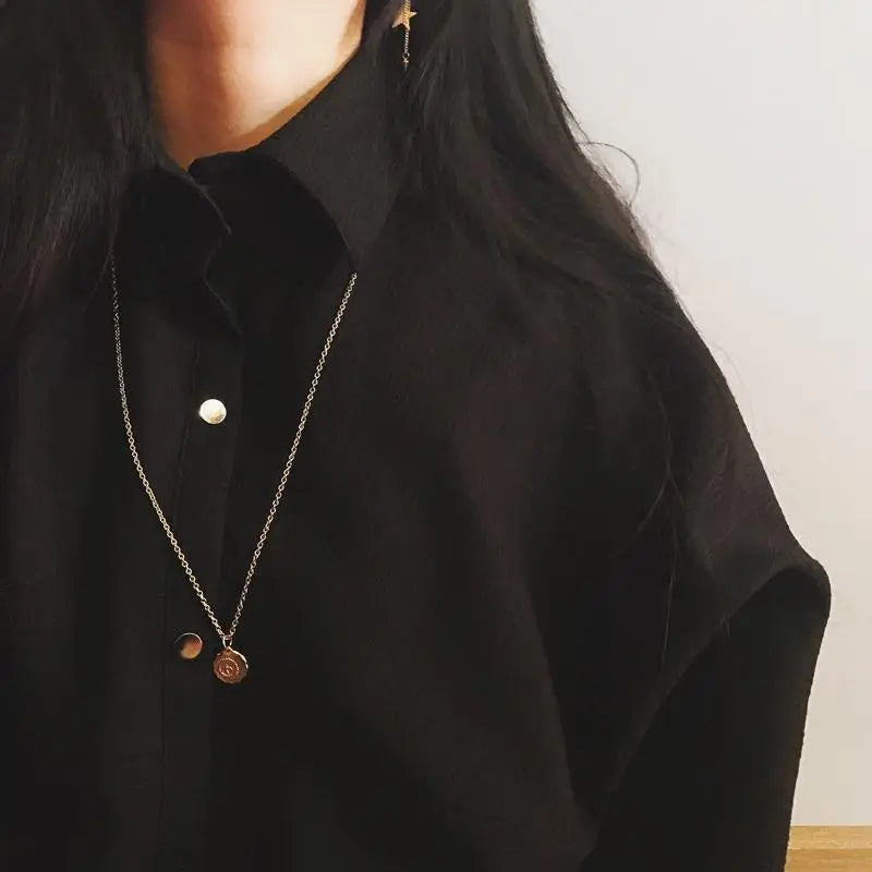 Retro Pendant Necklace ArtsKoreanMan