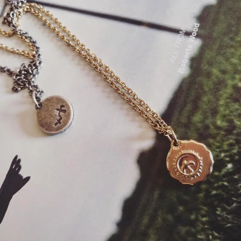 Retro Pendant Necklace ArtsKoreanMan