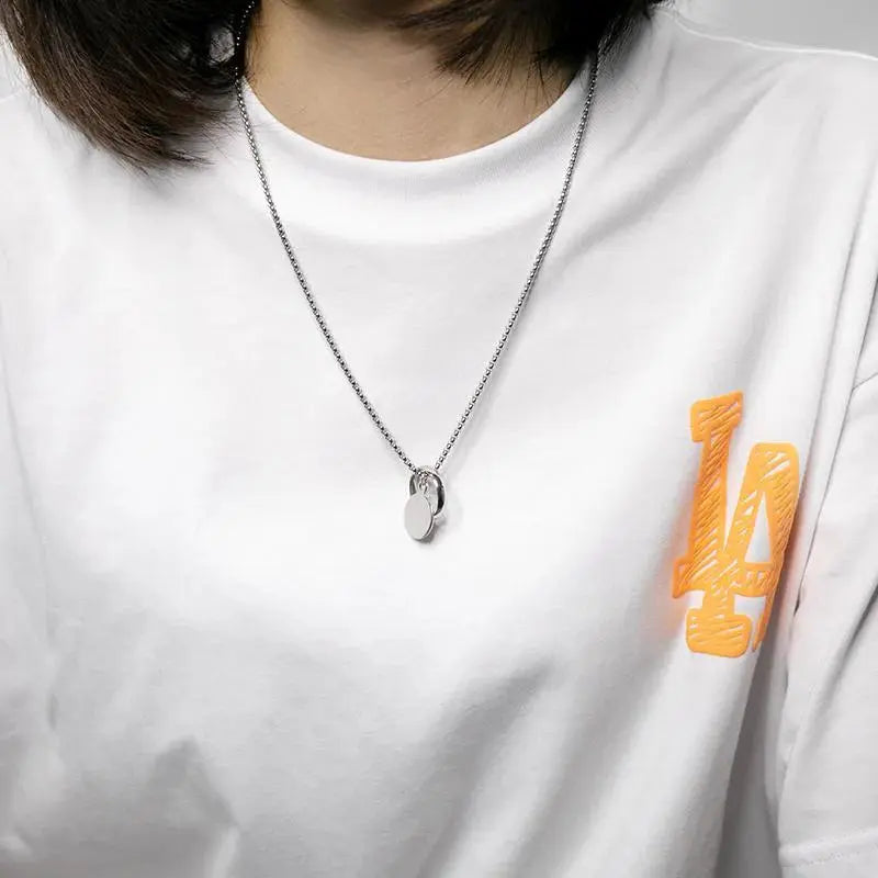 Ring Pendant Necklace ArtsKoreanMan