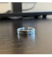 Roman Numerals Ring ArtsKoreanMan