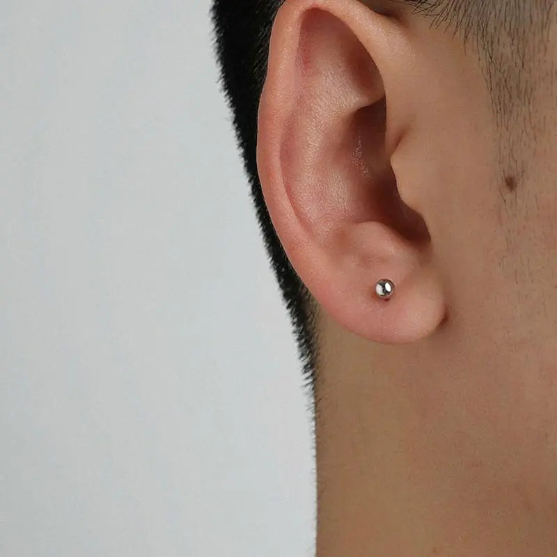 Round Bead Earrings ArtsKoreanMan