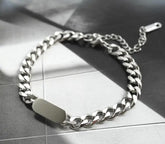 Round Square Plain Bracelet ArtsKoreanMan