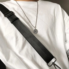 Round Pendant Necklace ArtsKoreanMan