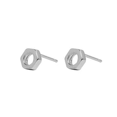 Screw Shape Stud Earrings ArtsKoreanMan
