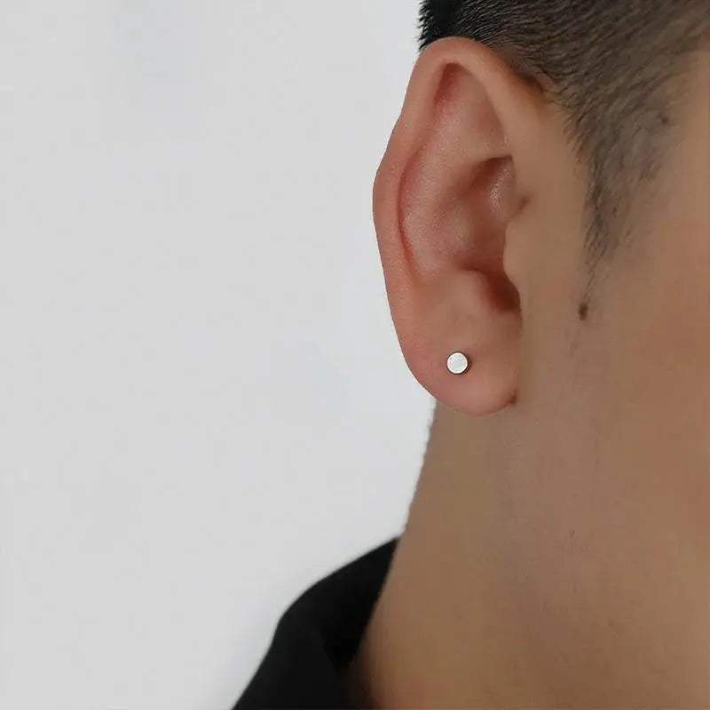 Screw Stud Earrings ArtsKoreanMan