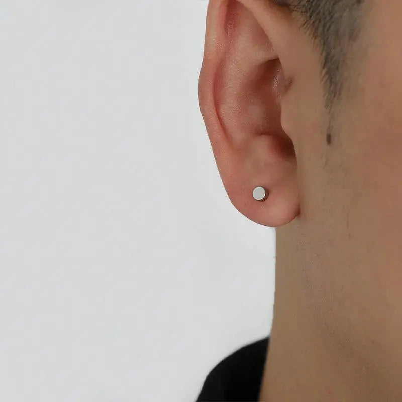 Screw Stud Earrings ArtsKoreanMan