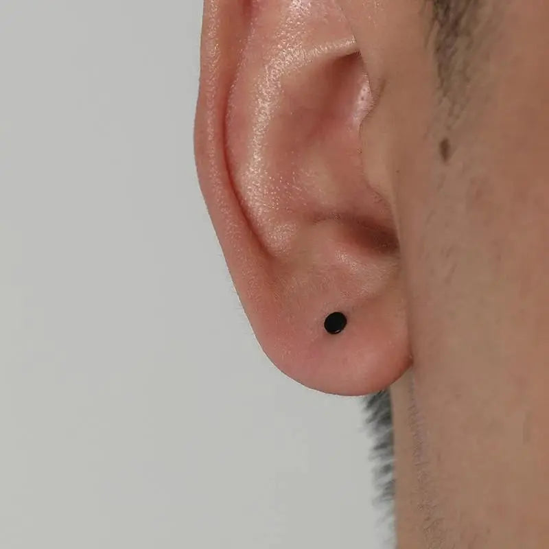 Simple Small Ear Studs ArtsKoreanMan