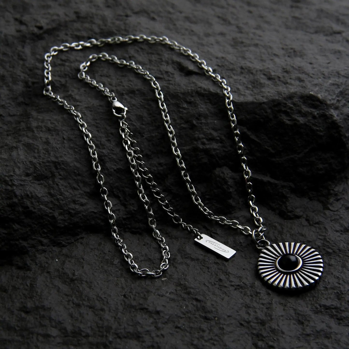 Simple Titanium Steel Necklace ArtsKoreanMan