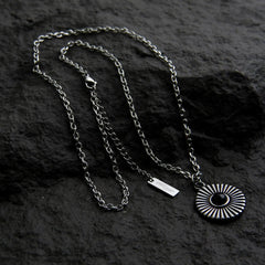 Simple Titanium Steel Necklace ArtsKoreanMan