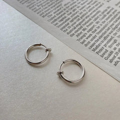 Single Sterling Ear Studs ArtsKoreanMan