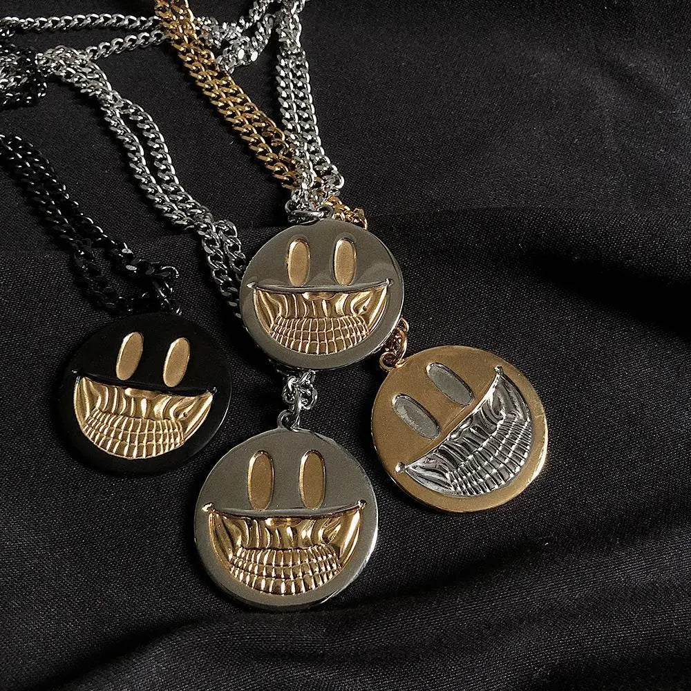 Skull Smiley Pendant ArtsKoreanMan