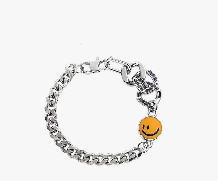 Smiley Stitching Bracelet ArtsKoreanMan