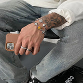 Smiley Stitching Bracelet ArtsKoreanMan